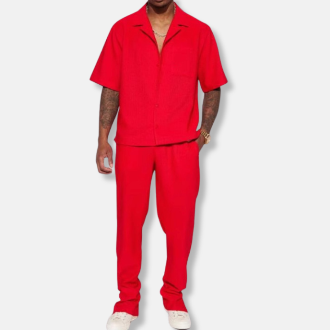 Dash Men’s Short Sleeve Shirt Set