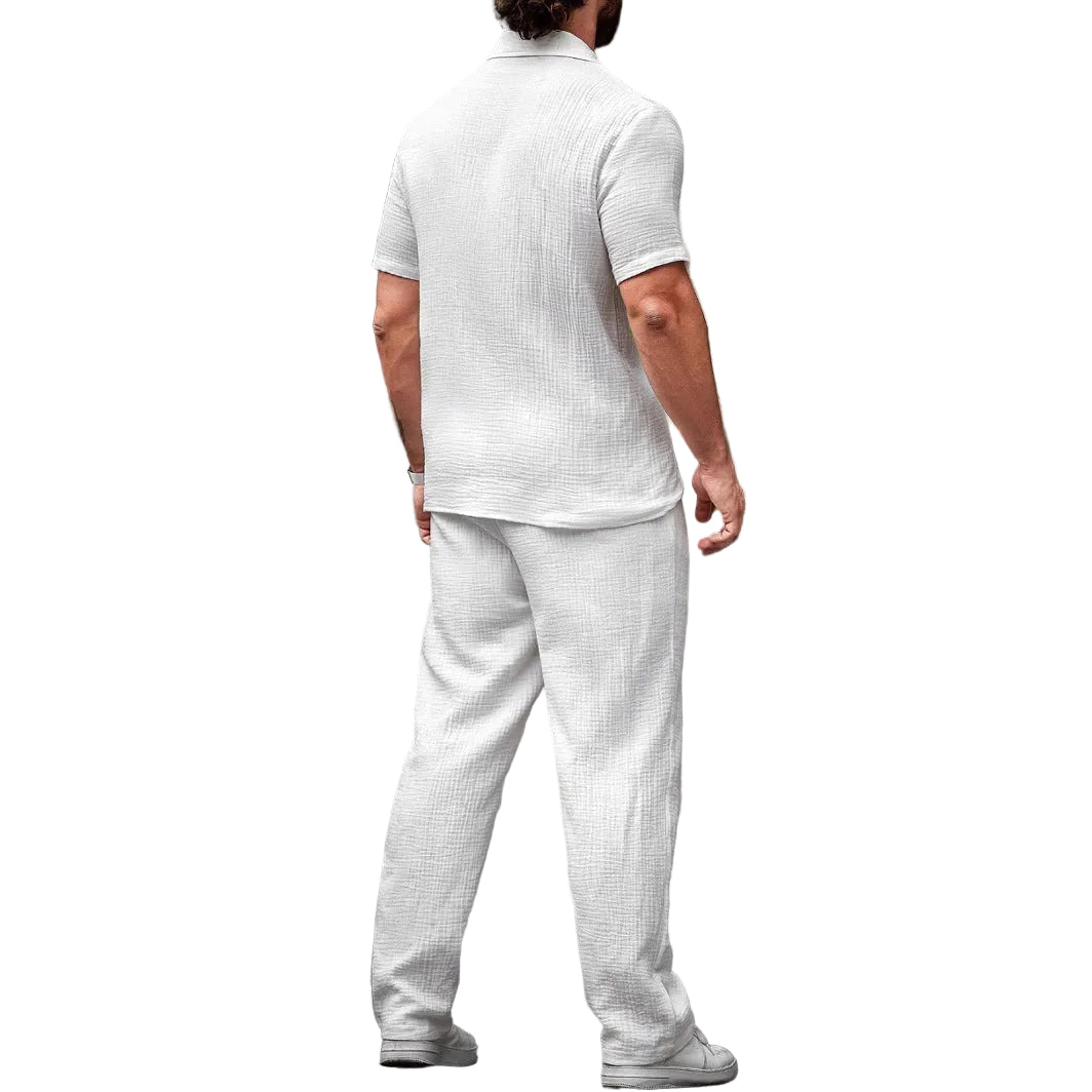 Dion Men’s Short Sleeve Shirt Set